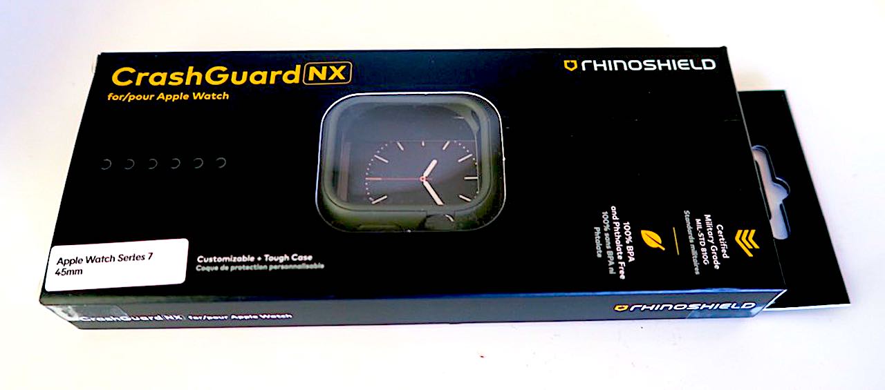 「RhinoShield（ライノシールド） Apple Watch Series 7用CrashGuardNX保護バンパーケース」